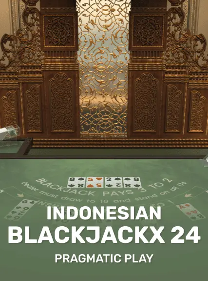 Indonesian BlackjackX 24 game tile